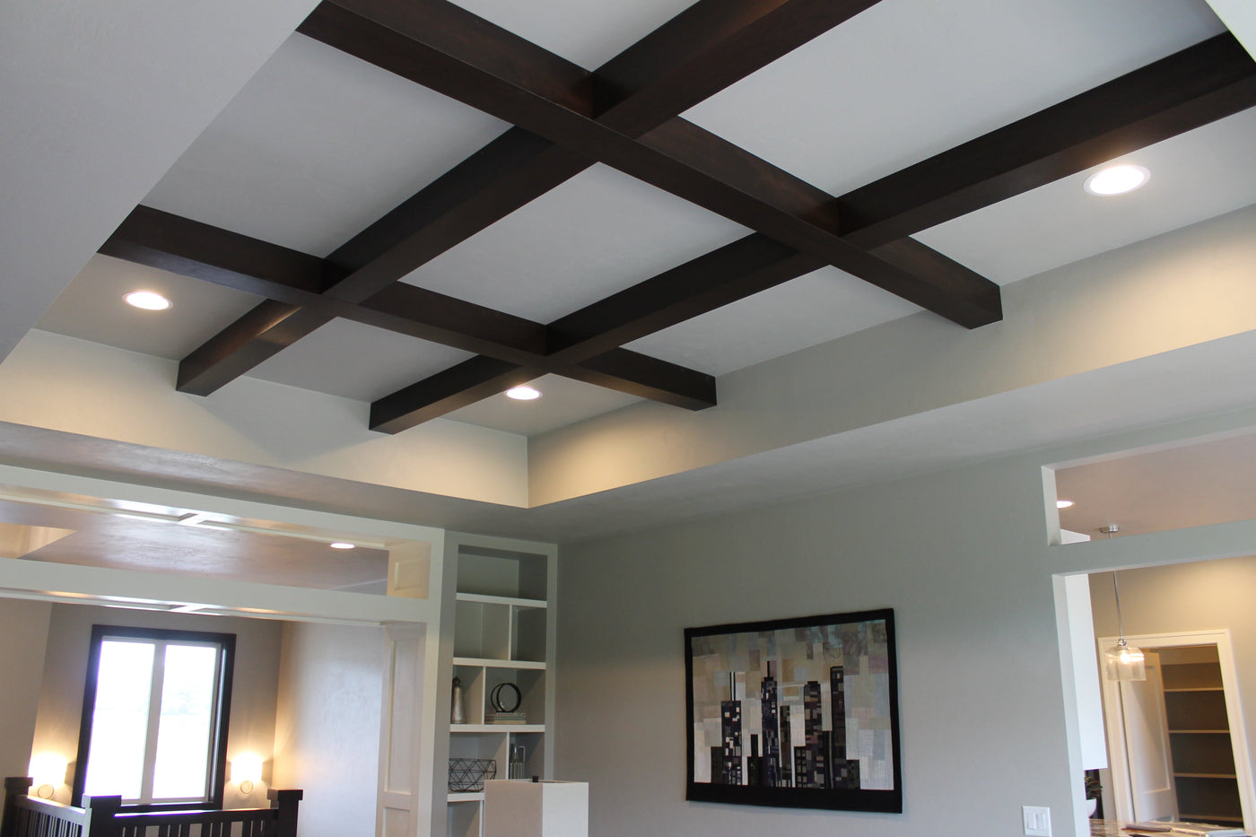 Can You Install Faux Beams on a Flat Ceiling? Yes -- Here's How