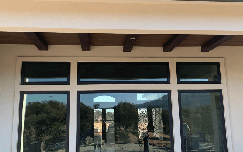 Exterior Overhang Faux Beam Installation — San Diego, CA.