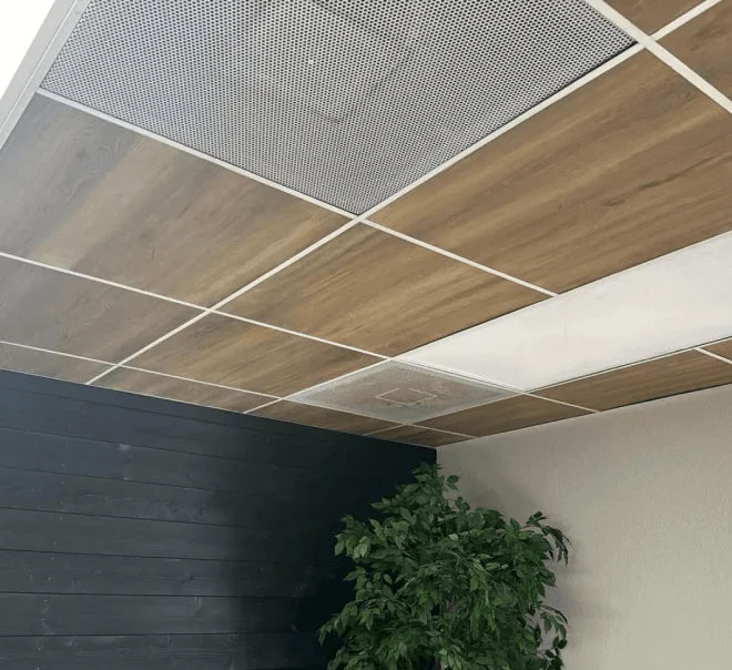 Bathroom Faux Wood Ceiling Beams