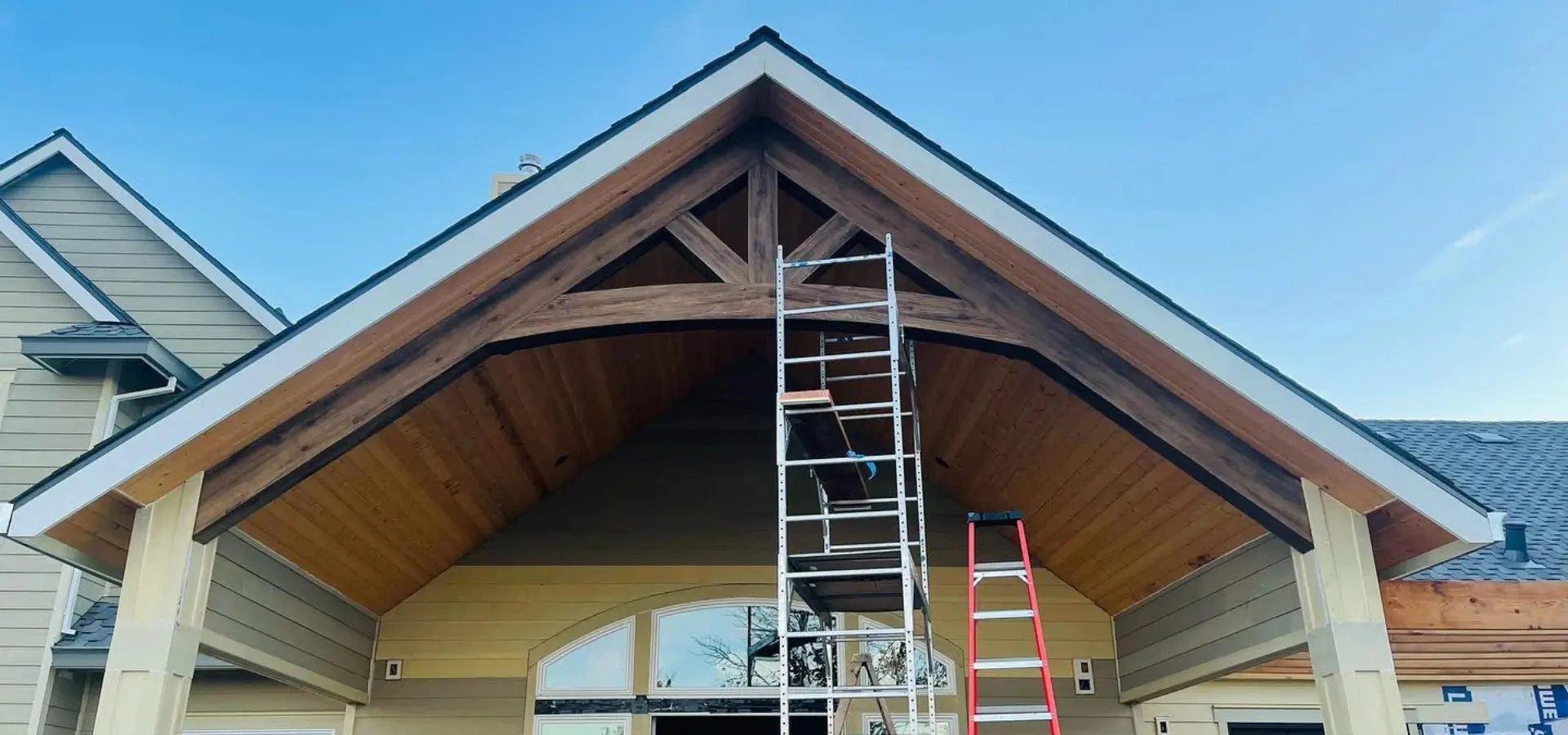 Beam ceiling work in the Lake Tahoe area