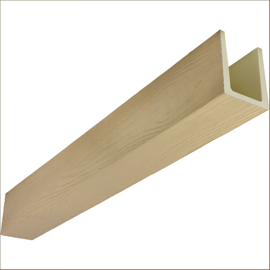 Mojave texture unfinished foam faux beam for custom finishing