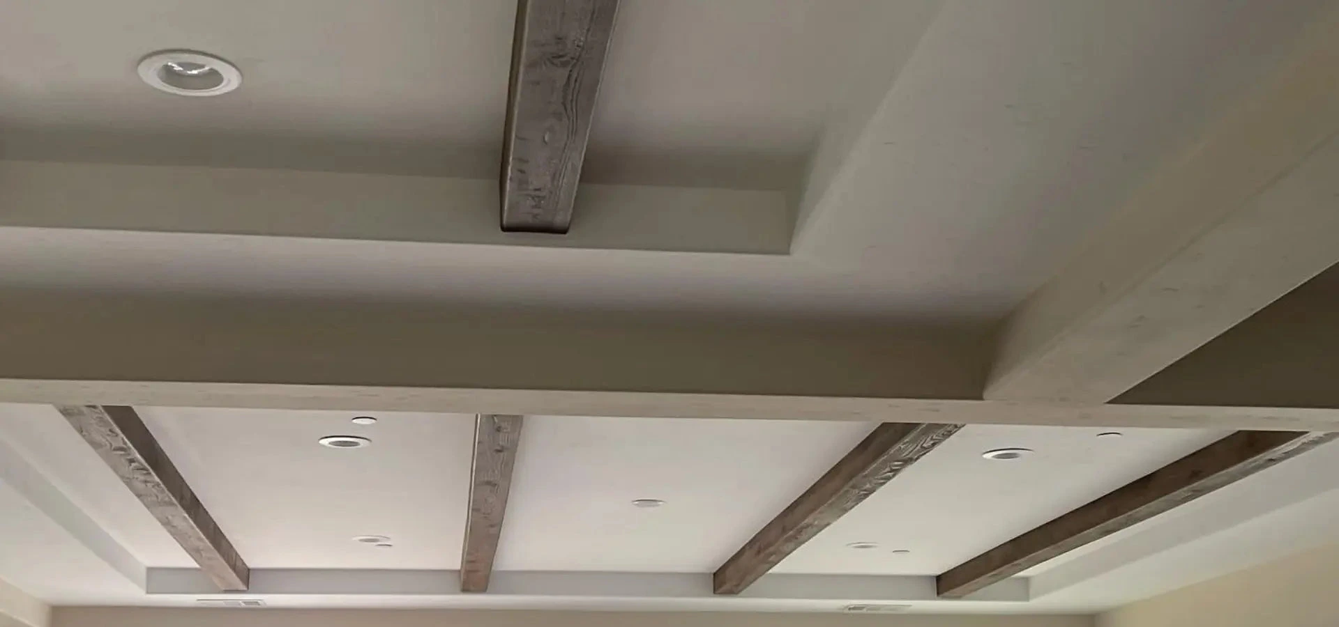Beam ceiling work in Northern California