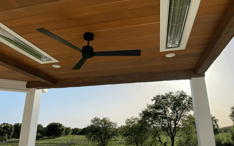 Exterior Patio Ceiling Beam Installation — Sacramento, CA.