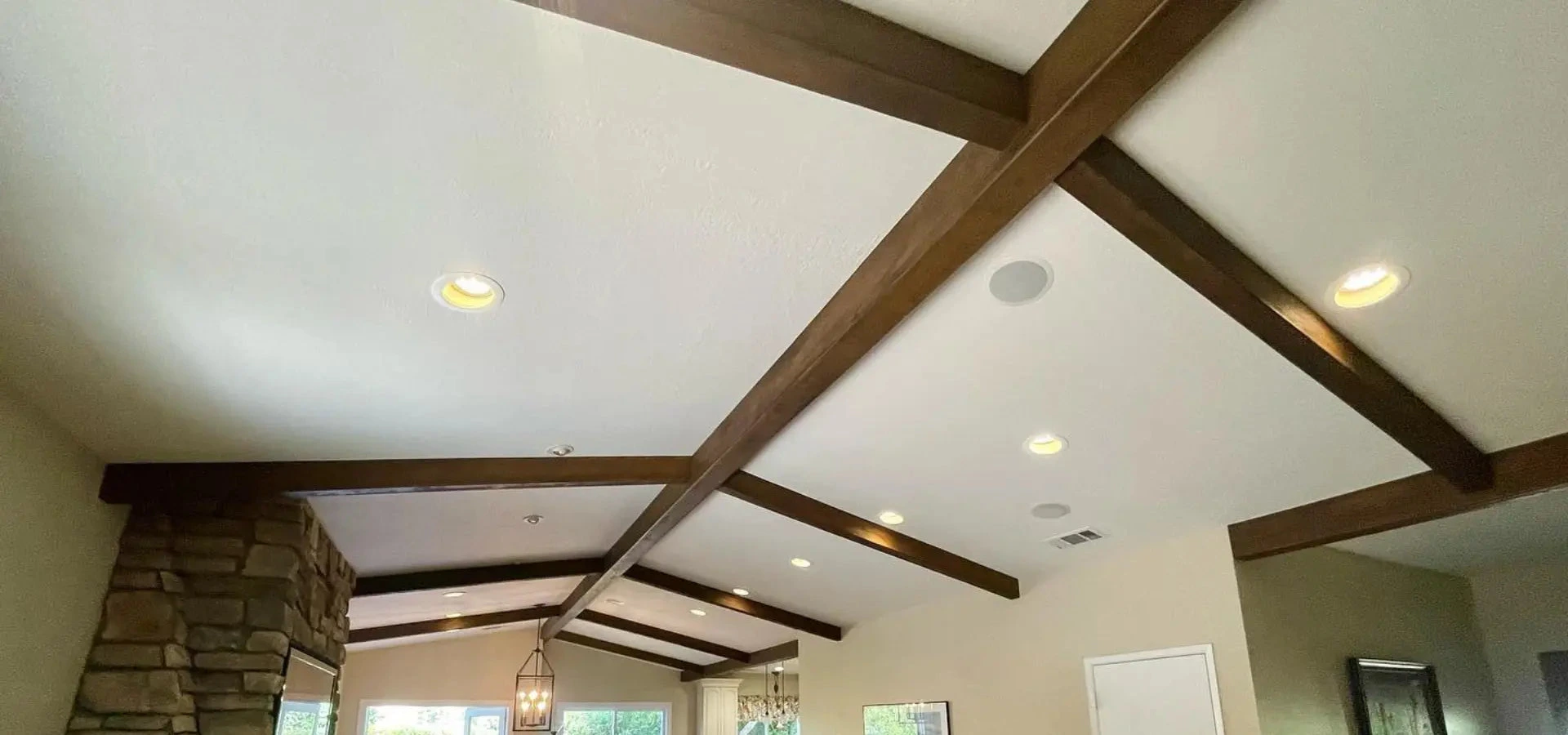 Beam ceiling work in Southern California