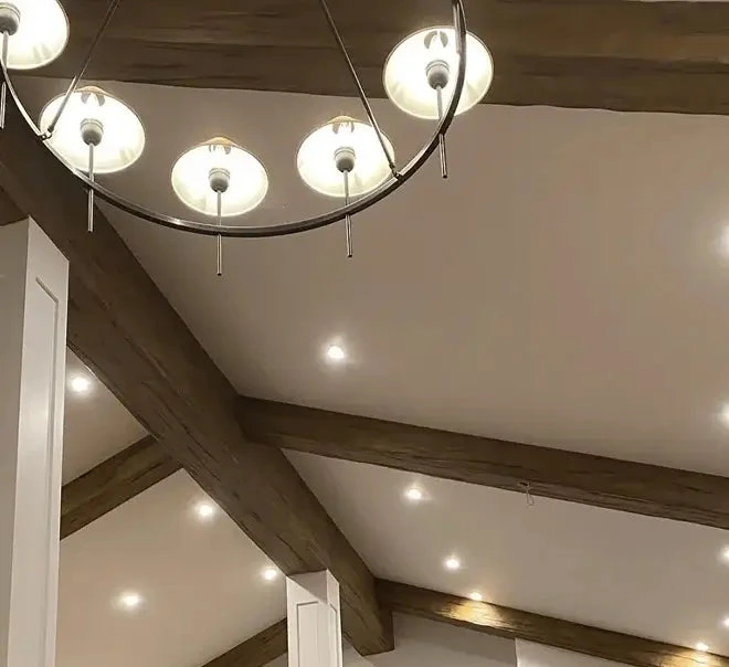Commercial Faux Wood Wall Paneling in Sacramento