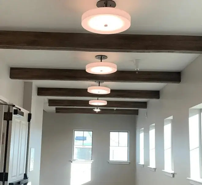 Integrating Wood Walls with Modern Ceiling Systems